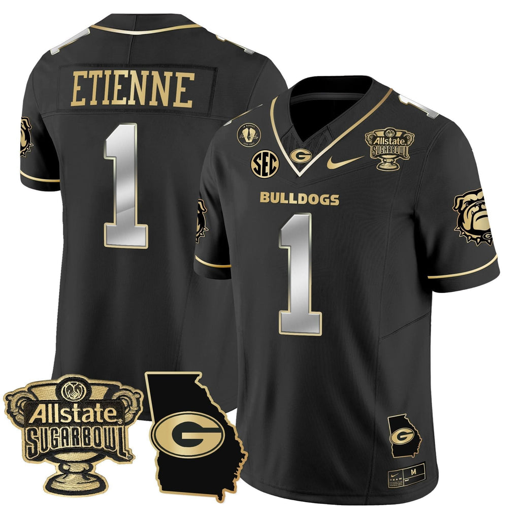 GB 2025 Sugar Bowl & Georgia Map Patch Vapor Limited Jersey