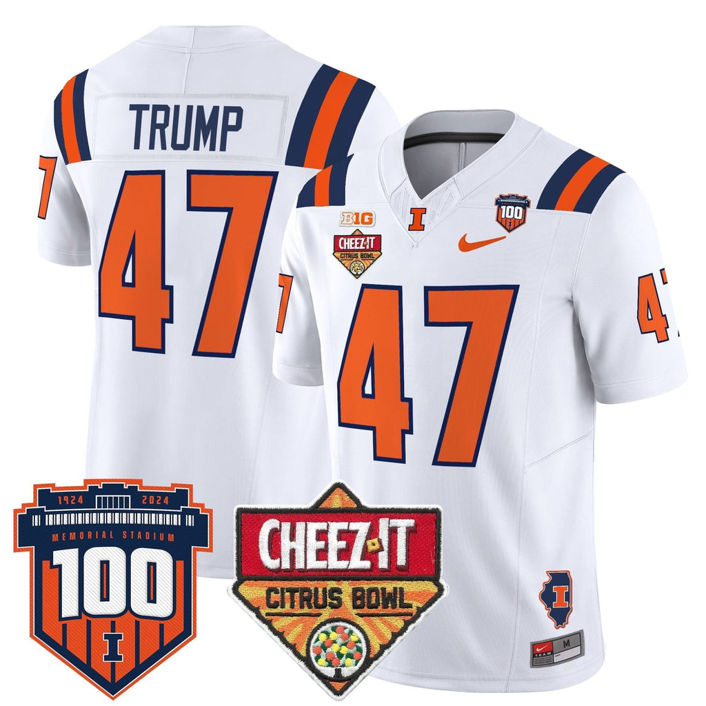 ILL 2025 Cheez-It Citrus Bowl Patch Vapor Limited Jersey