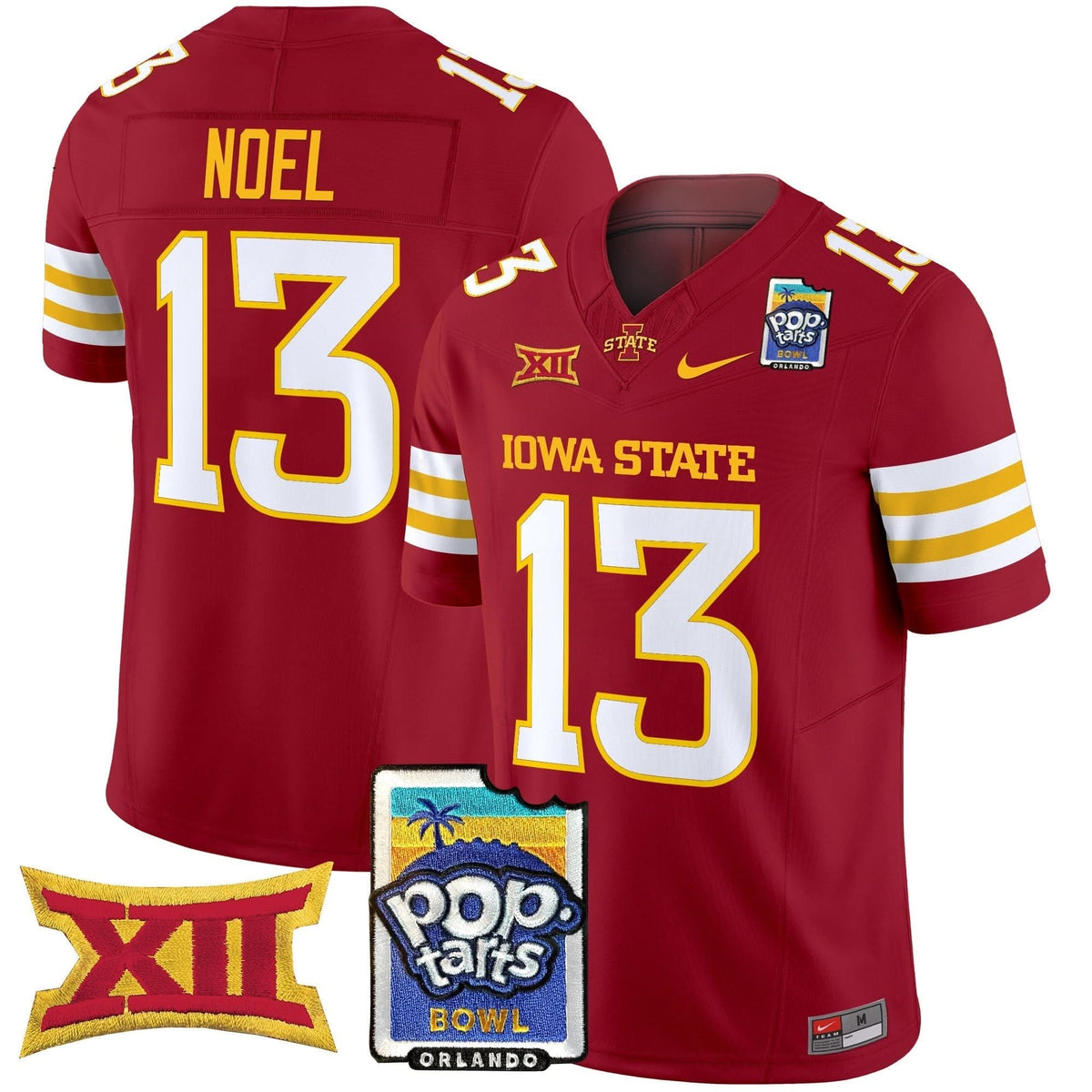 ISC 2025 PopTarts Bowl Patch Vapor Limited Jersey