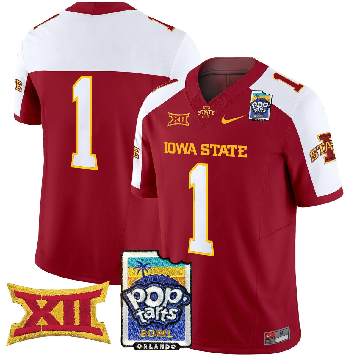 ISC 2025 PopTarts Bowl Patch Vapor Limited Jersey