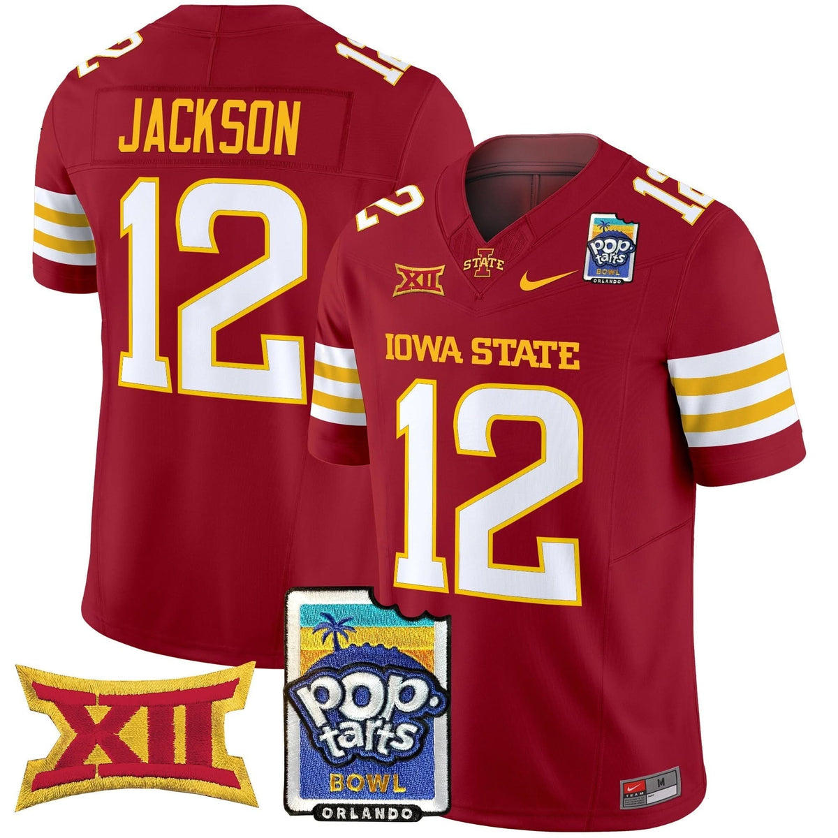ISC 2025 PopTarts Bowl Patch Vapor Limited Jersey