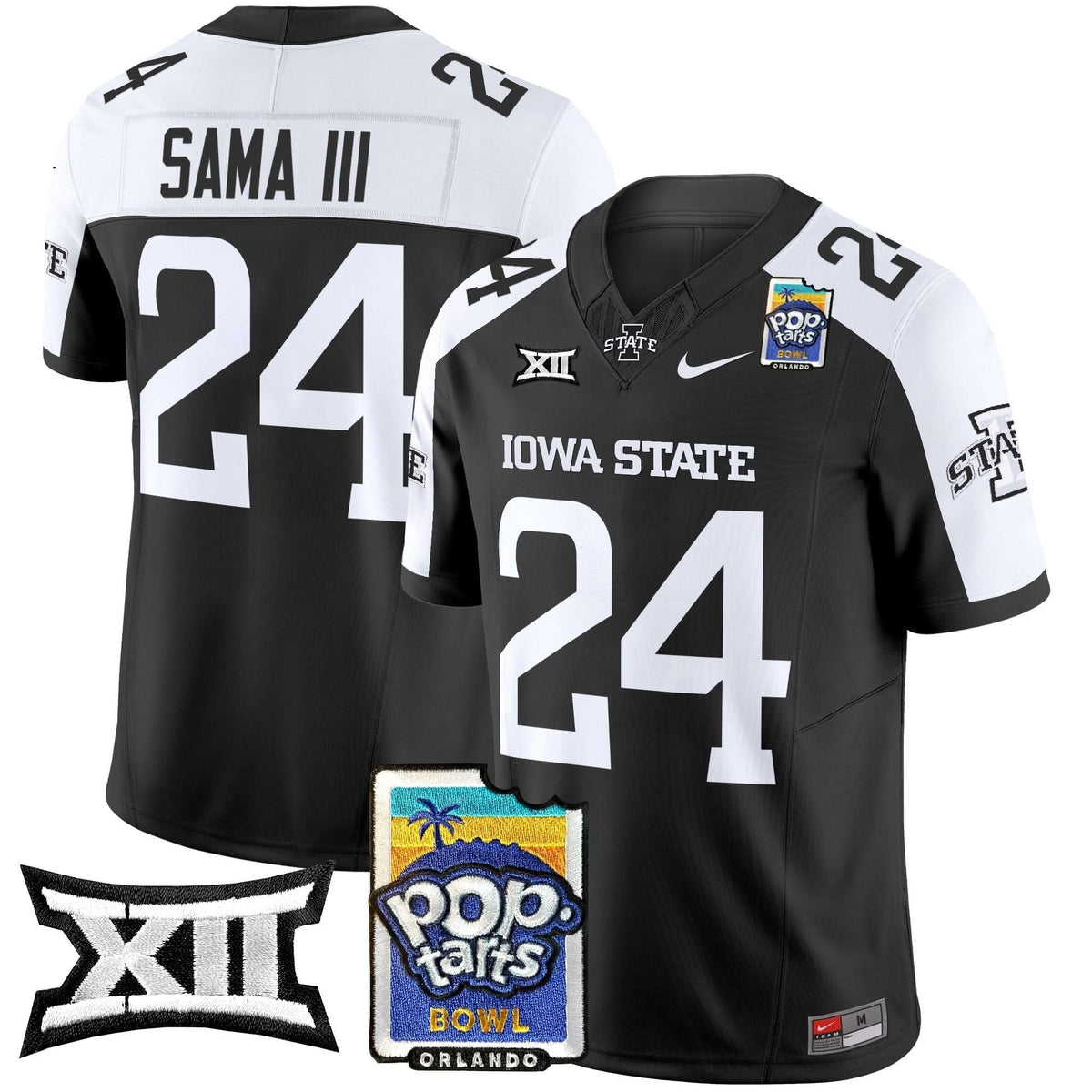 ISC 2025 PopTarts Bowl Patch Vapor Limited Jersey