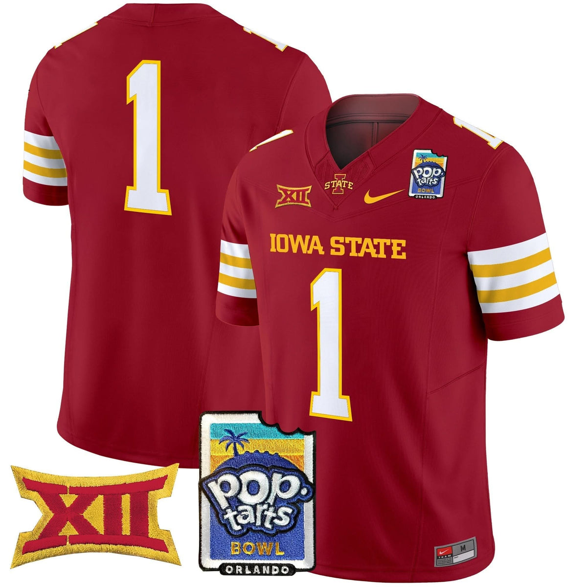 ISC 2025 PopTarts Bowl Patch Vapor Limited Jersey