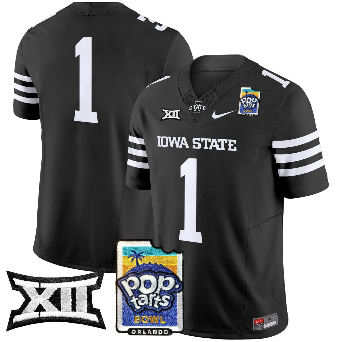 ISC 2025 PopTarts Bowl Patch Vapor Limited Jersey