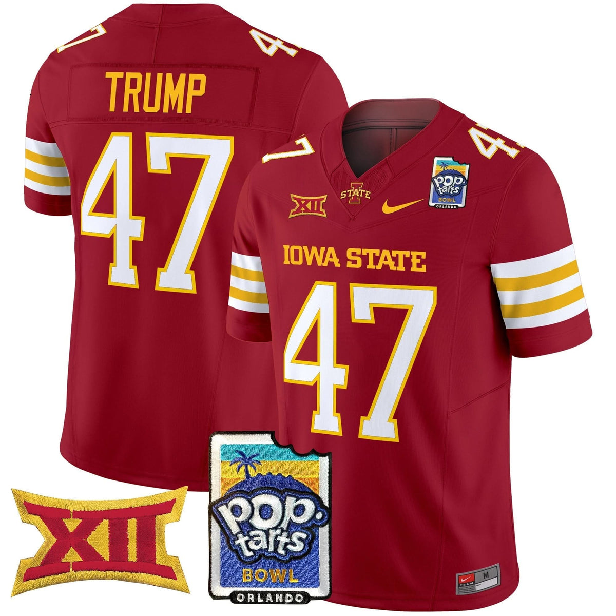 ISC 2025 PopTarts Bowl Patch Vapor Limited Jersey