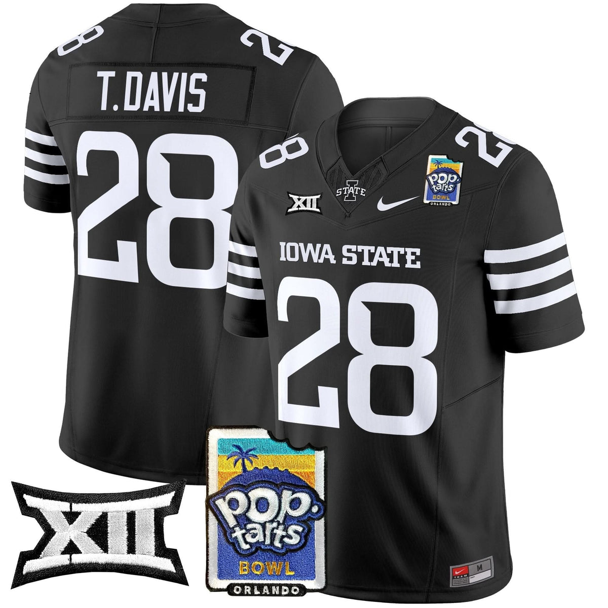 ISC 2025 PopTarts Bowl Patch Vapor Limited Jersey