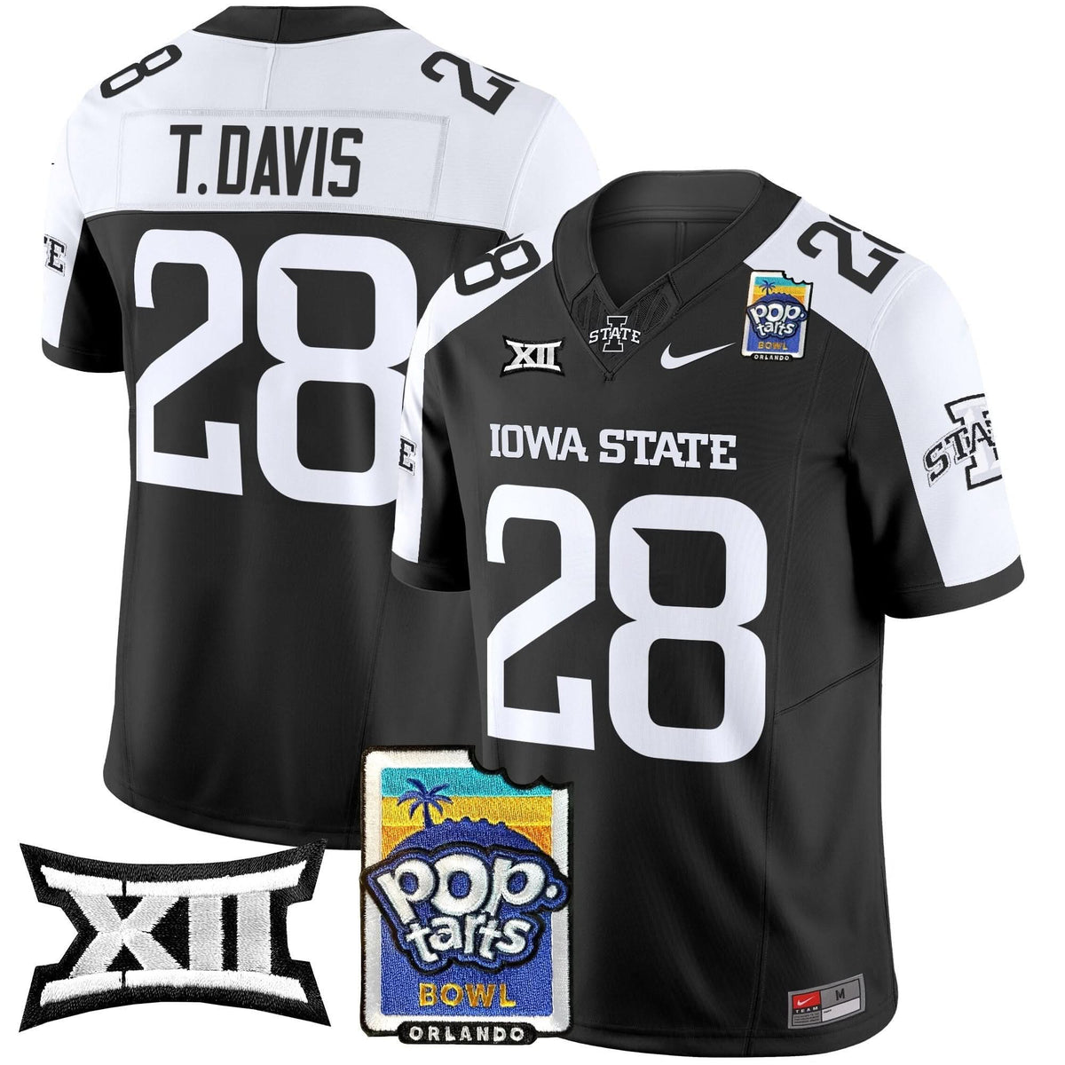 ISC 2025 PopTarts Bowl Patch Vapor Limited Jersey