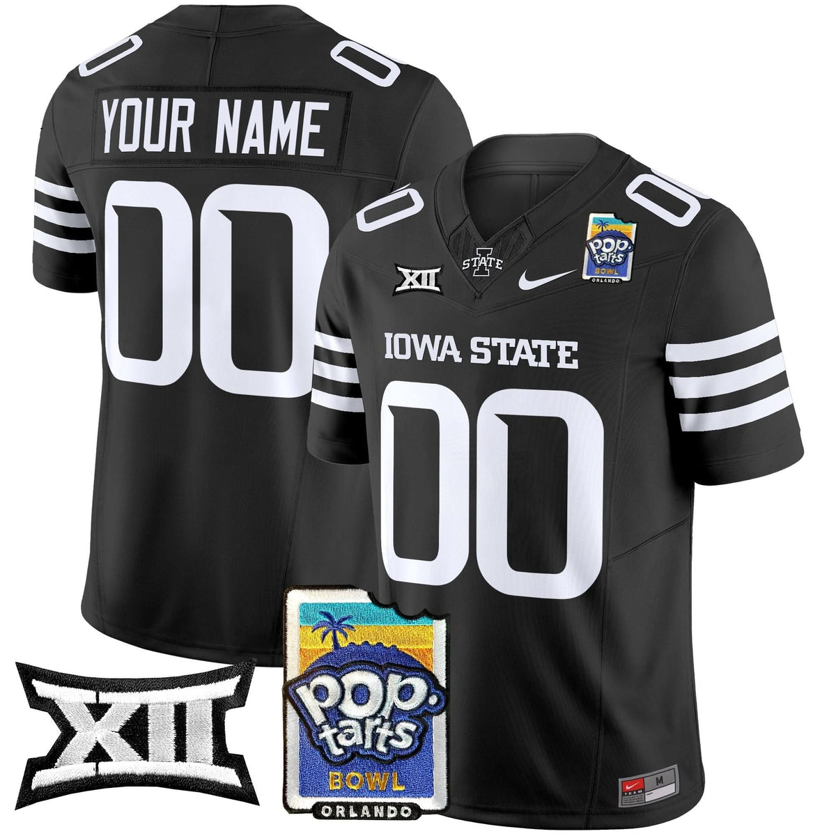 ISC 2025 PopTarts Bowl Patch Vapor Limited Custom Jersey