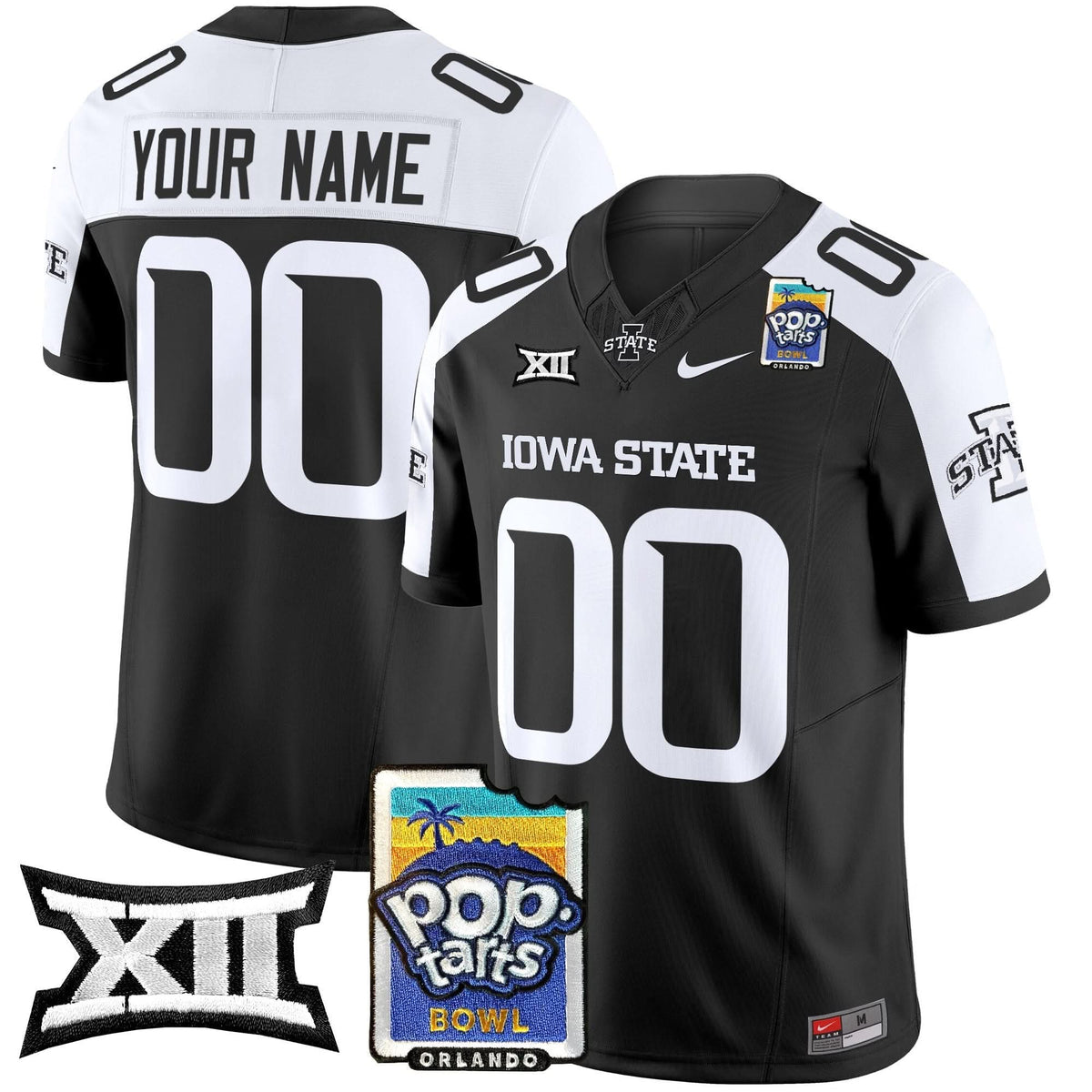 ISC 2025 PopTarts Bowl Patch Vapor Limited Custom Jersey