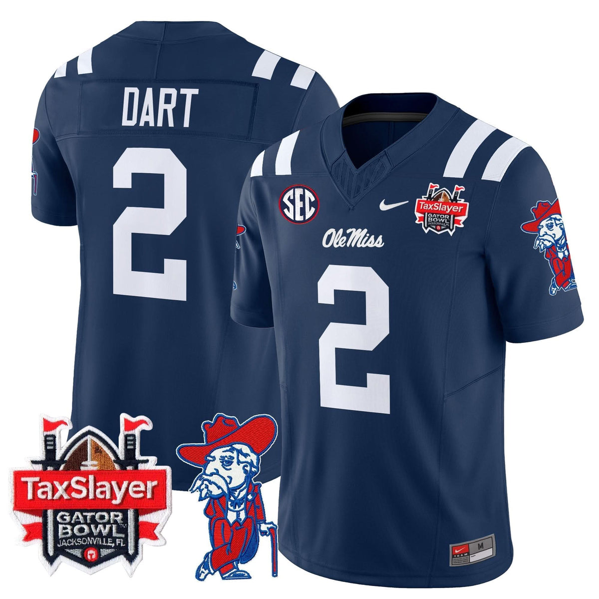 OMB 2024 Gator Bowl Patch Vapor Limited Jersey