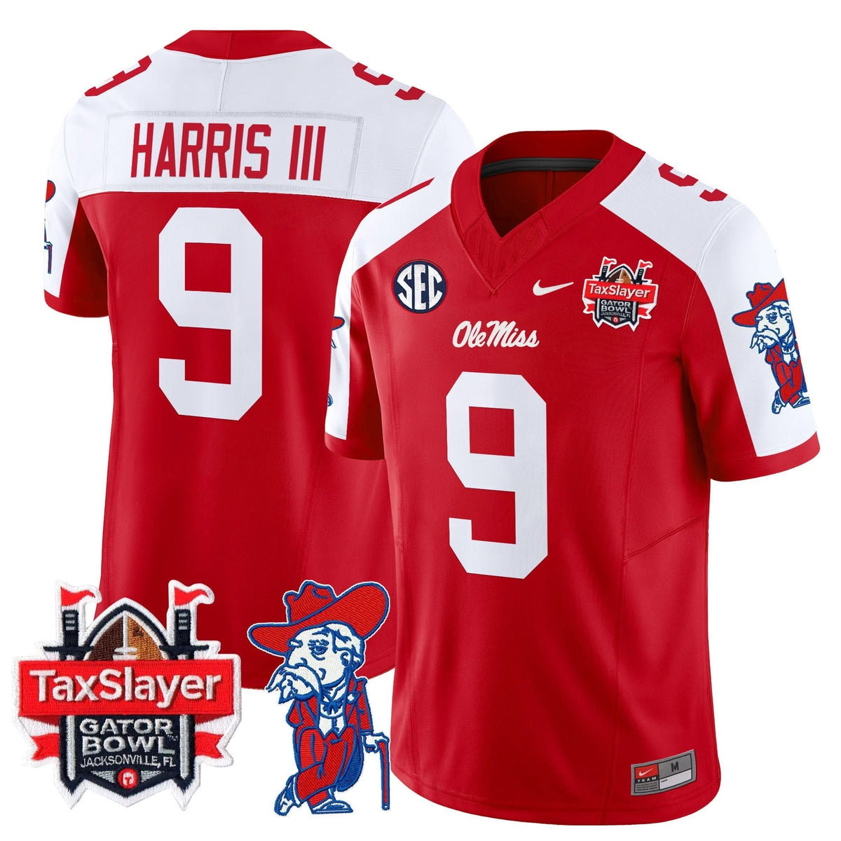 OMB 2025 Gator Bowl Patch Vapor Limited Jersey