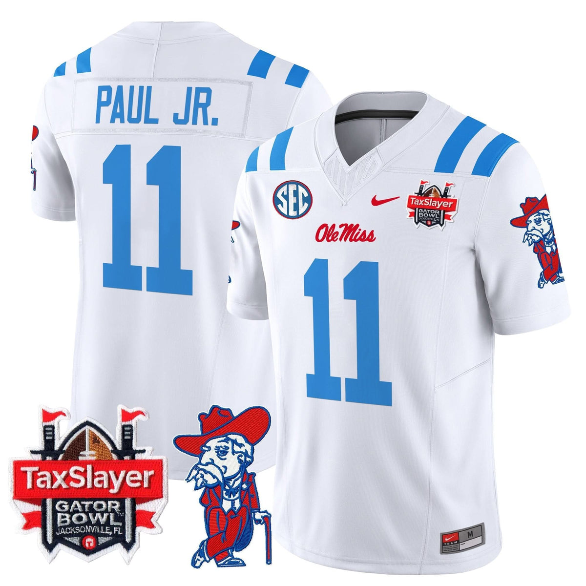 OMB 2024 Gator Bowl Patch Vapor Limited Jersey