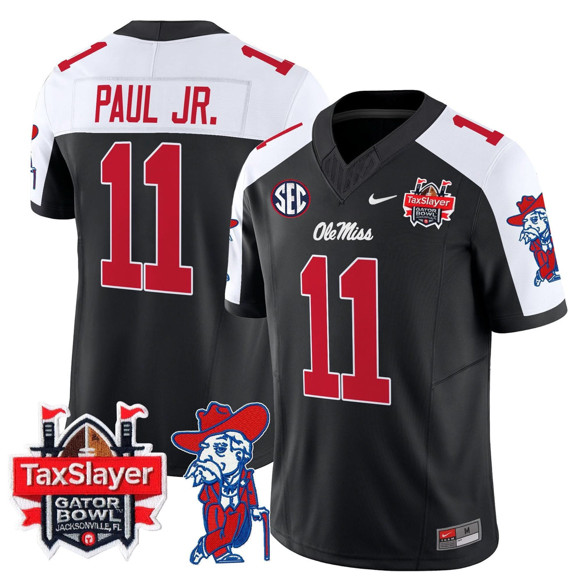 OMB 2024 Gator Bowl Patch Vapor Limited Jersey