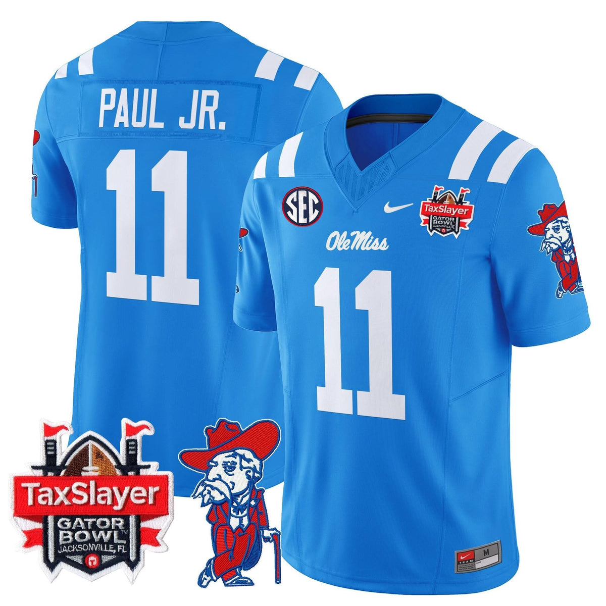 OMB 2025 Gator Bowl Patch Vapor Limited Jersey