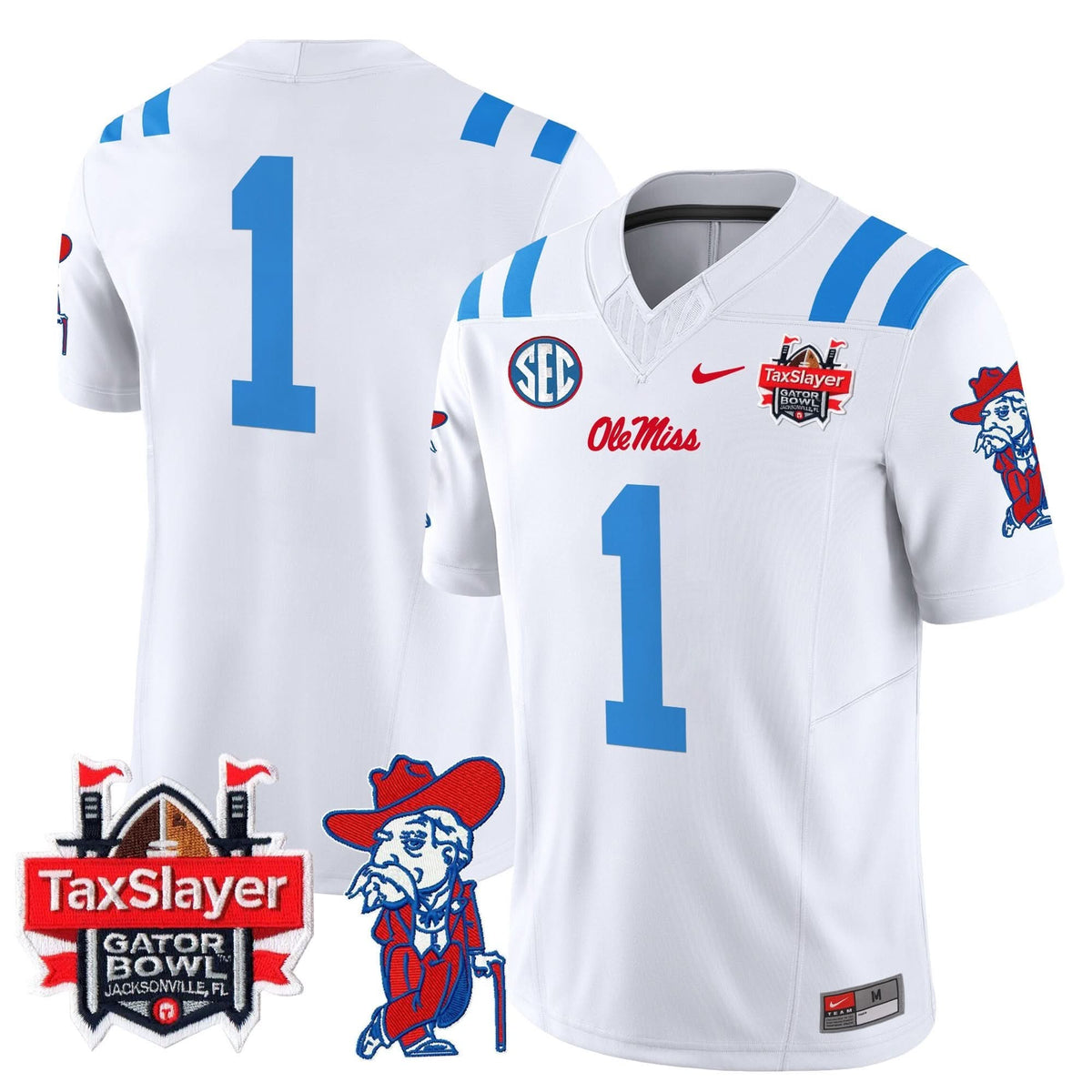 OMB 2025 Gator Bowl Patch Vapor Limited Jersey