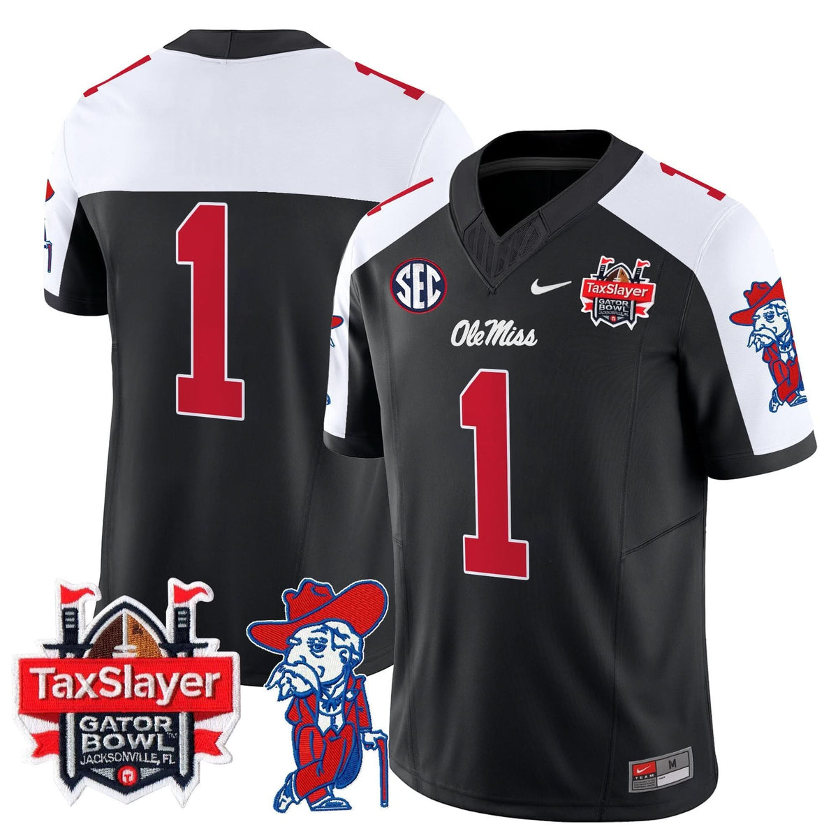 OMB 2024 Gator Bowl Patch Vapor Limited Jersey