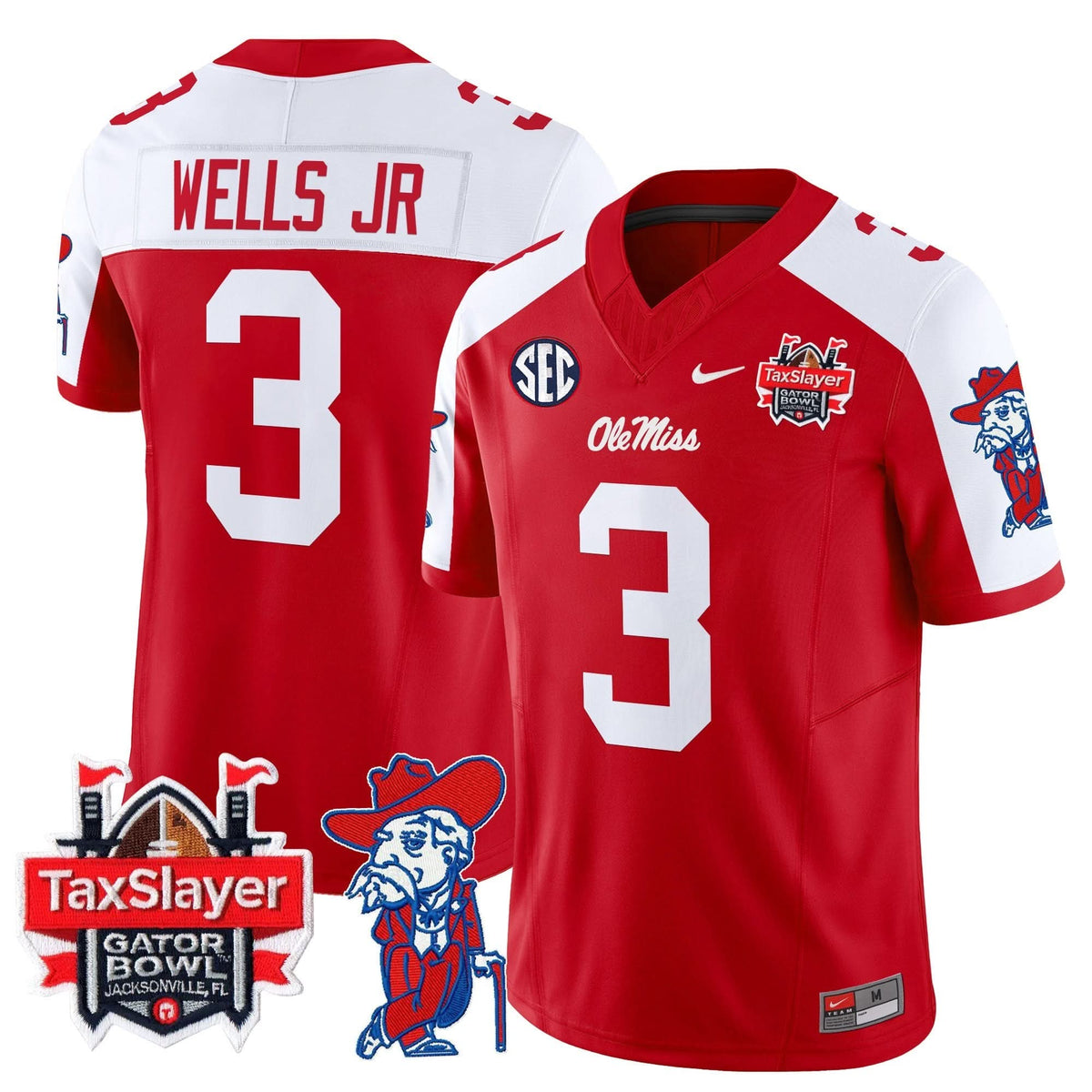 OMB 2025 Gator Bowl Patch Vapor Limited Jersey