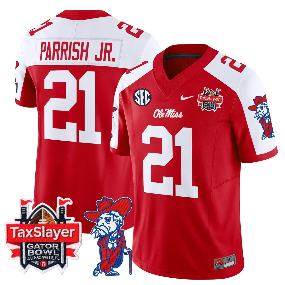 OMB 2024 Gator Bowl Patch Vapor Limited Jersey