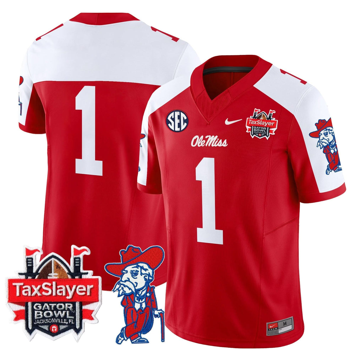 OMB 2025 Gator Bowl Patch Vapor Limited Jersey
