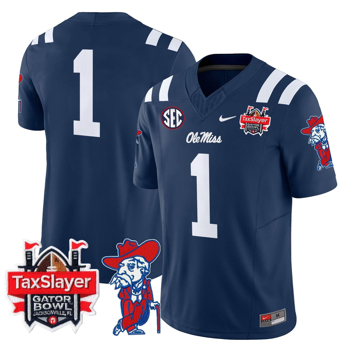 OMB 2025 Gator Bowl Patch Vapor Limited Jersey