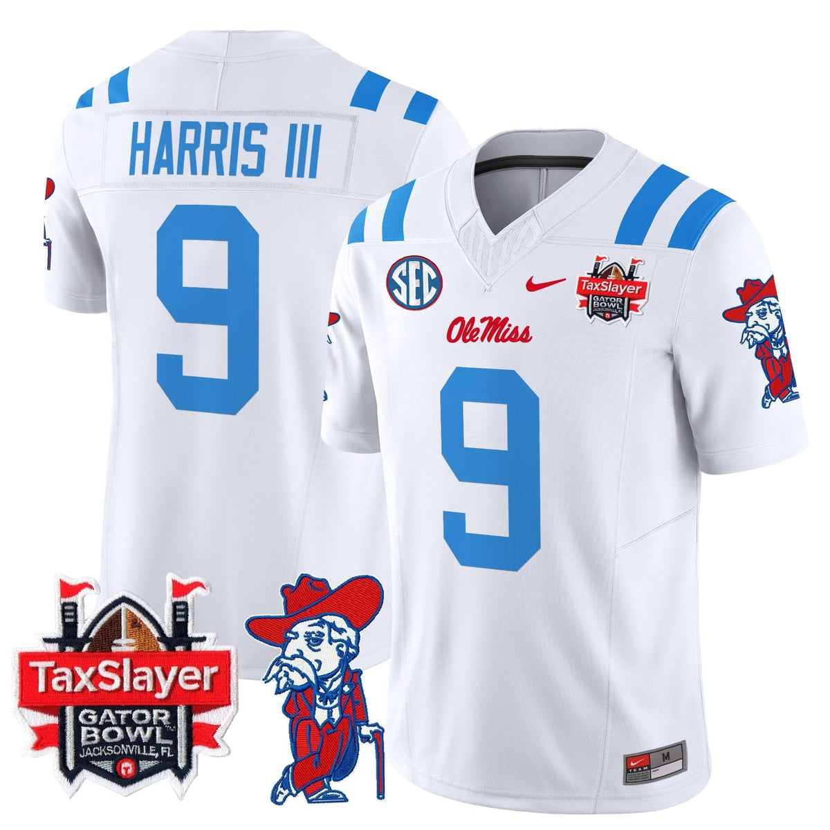 OMB 2024 Gator Bowl Patch Vapor Limited Jersey