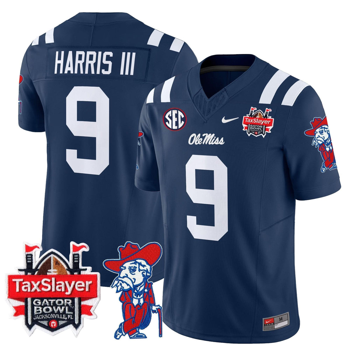 OMB 2025 Gator Bowl Patch Vapor Limited Jersey