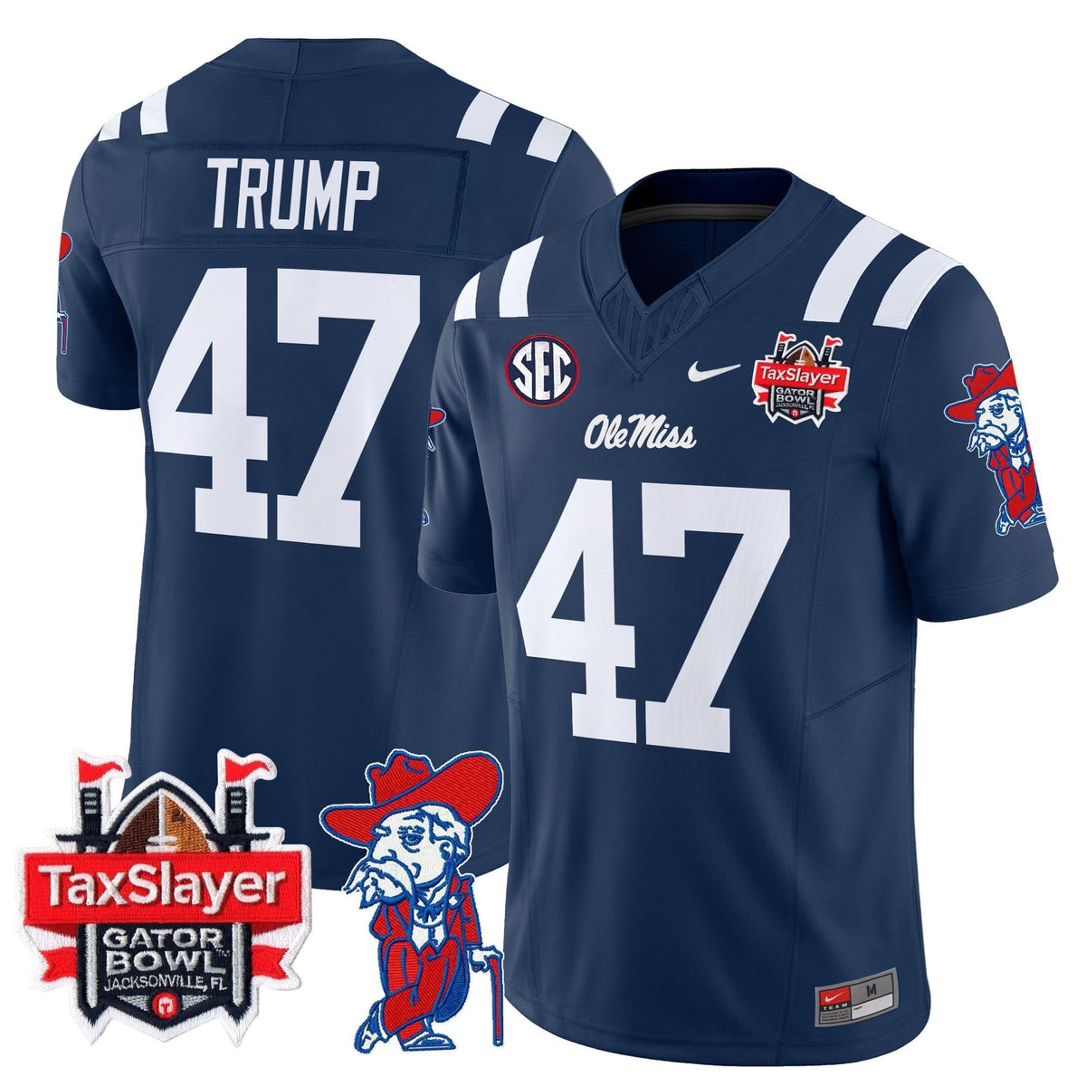 OMB 2024 Gator Bowl Patch Vapor Limited Jersey