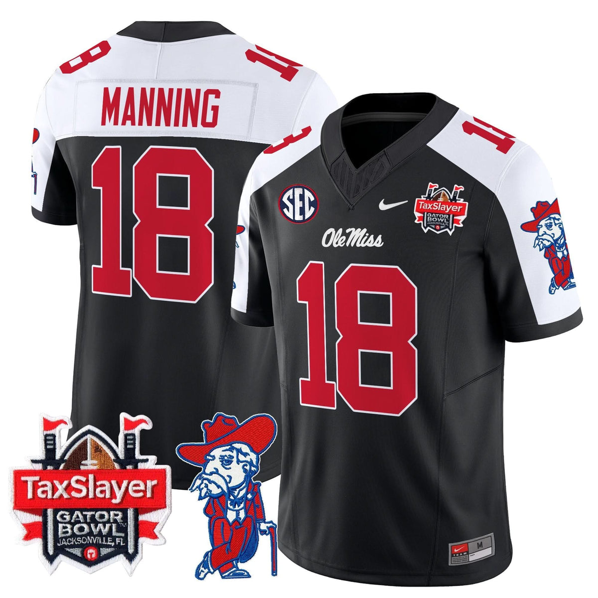 OMB 2024 Gator Bowl Patch Vapor Limited Jersey