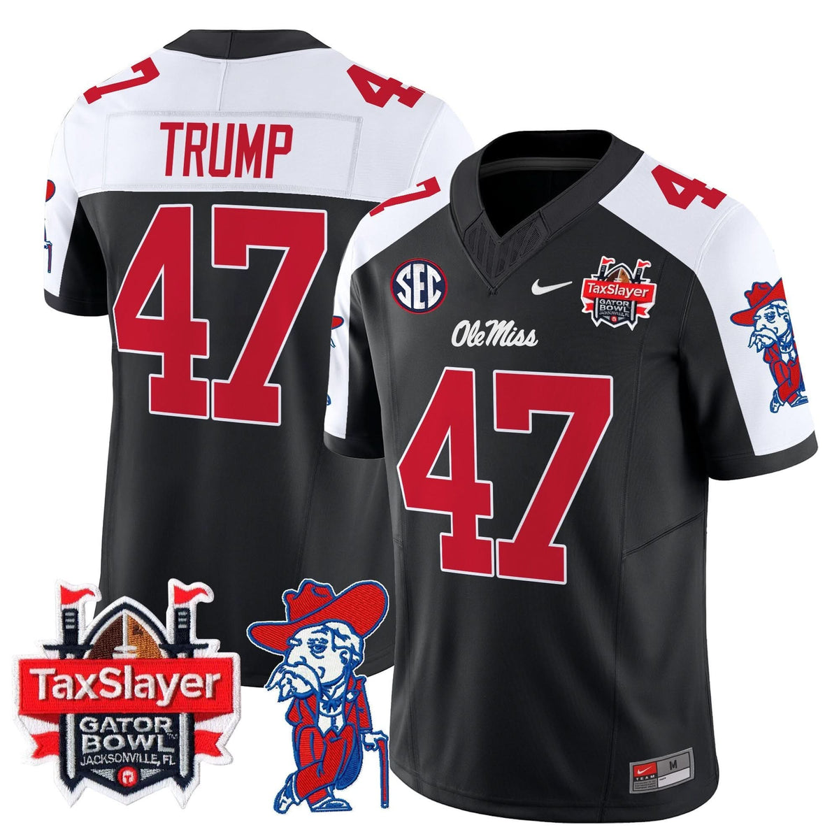OMB 2024 Gator Bowl Patch Vapor Limited Jersey