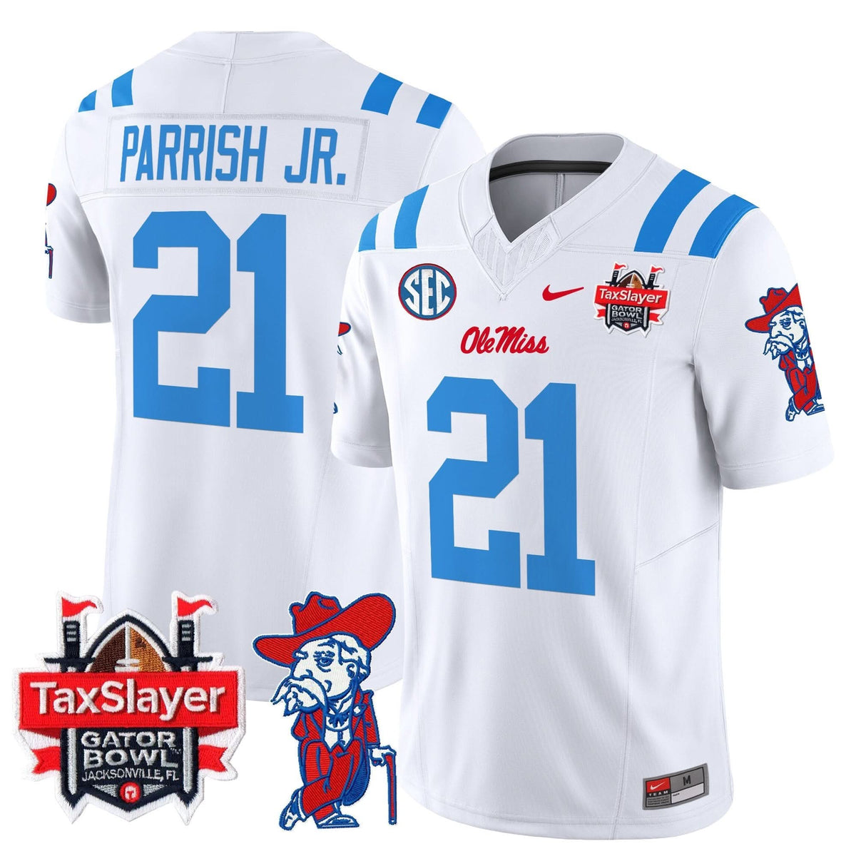 OMB 2024 Gator Bowl Patch Vapor Limited Jersey