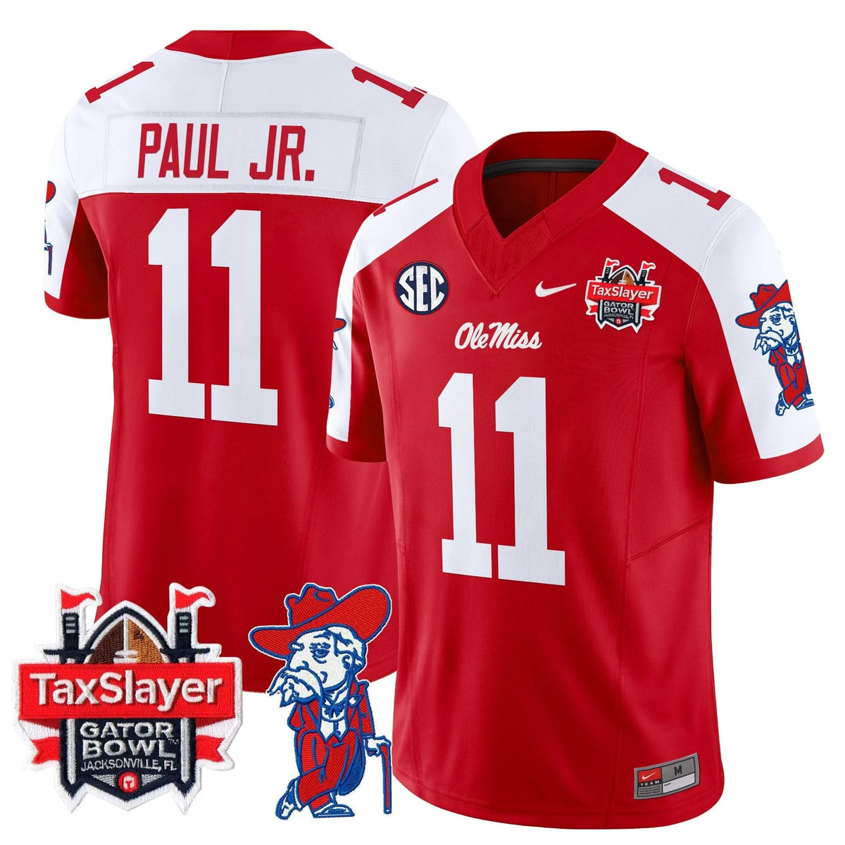 OMB 2024 Gator Bowl Patch Vapor Limited Jersey