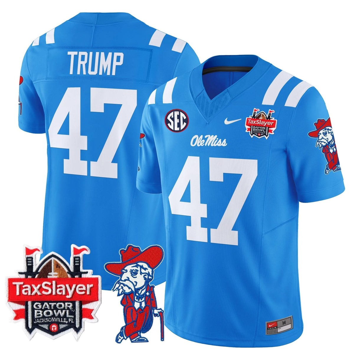 OMB 2024 Gator Bowl Patch Vapor Limited Jersey