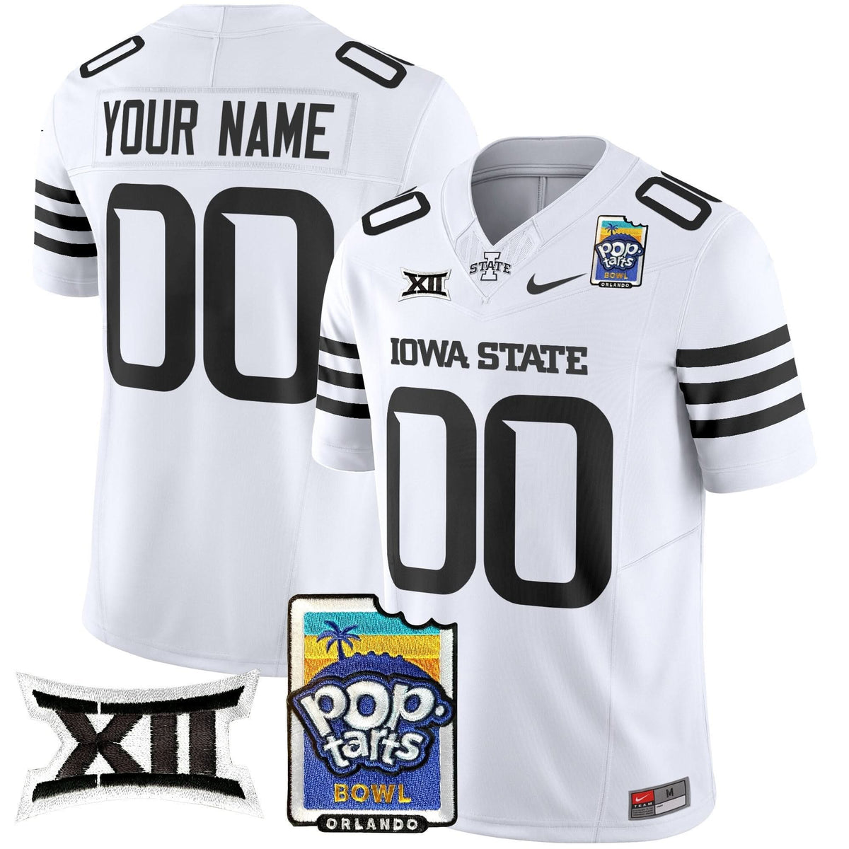 ISC 2025 PopTarts Bowl Patch Vapor Limited Custom Jersey