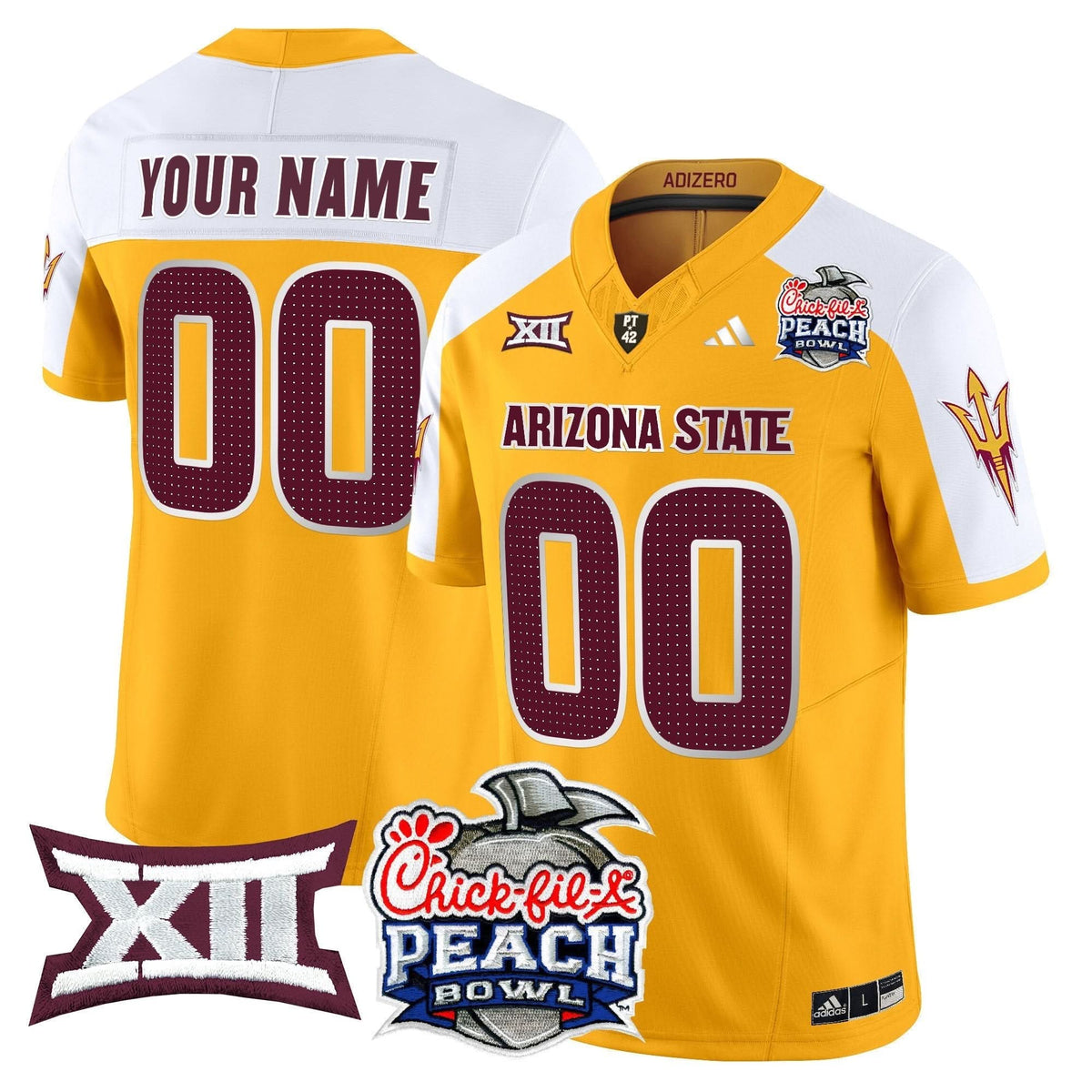 ASSD 2025 Peach Bowl Vapor Limited Custom Jersey V2