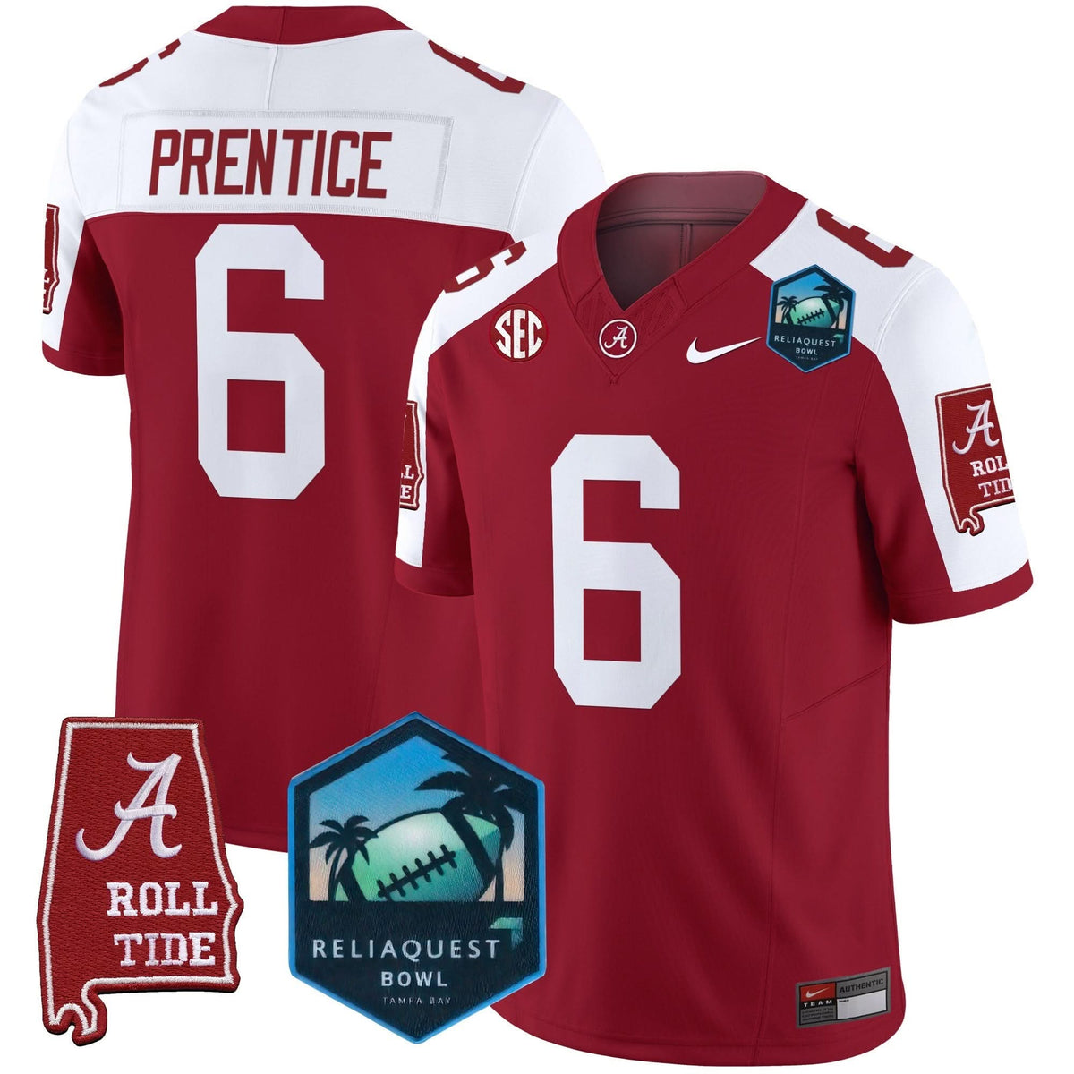 ACT 2025 ReliaQuest Bowl Patch Vapor Limited Jersey