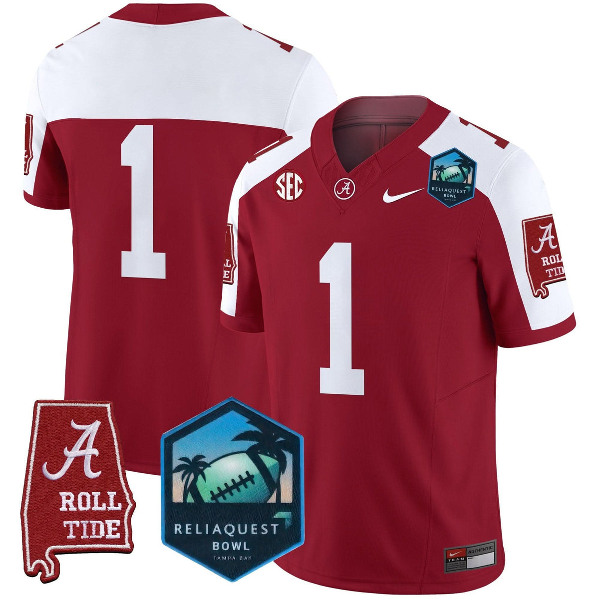 ACT 2025 ReliaQuest Bowl Patch Vapor Limited Jersey
