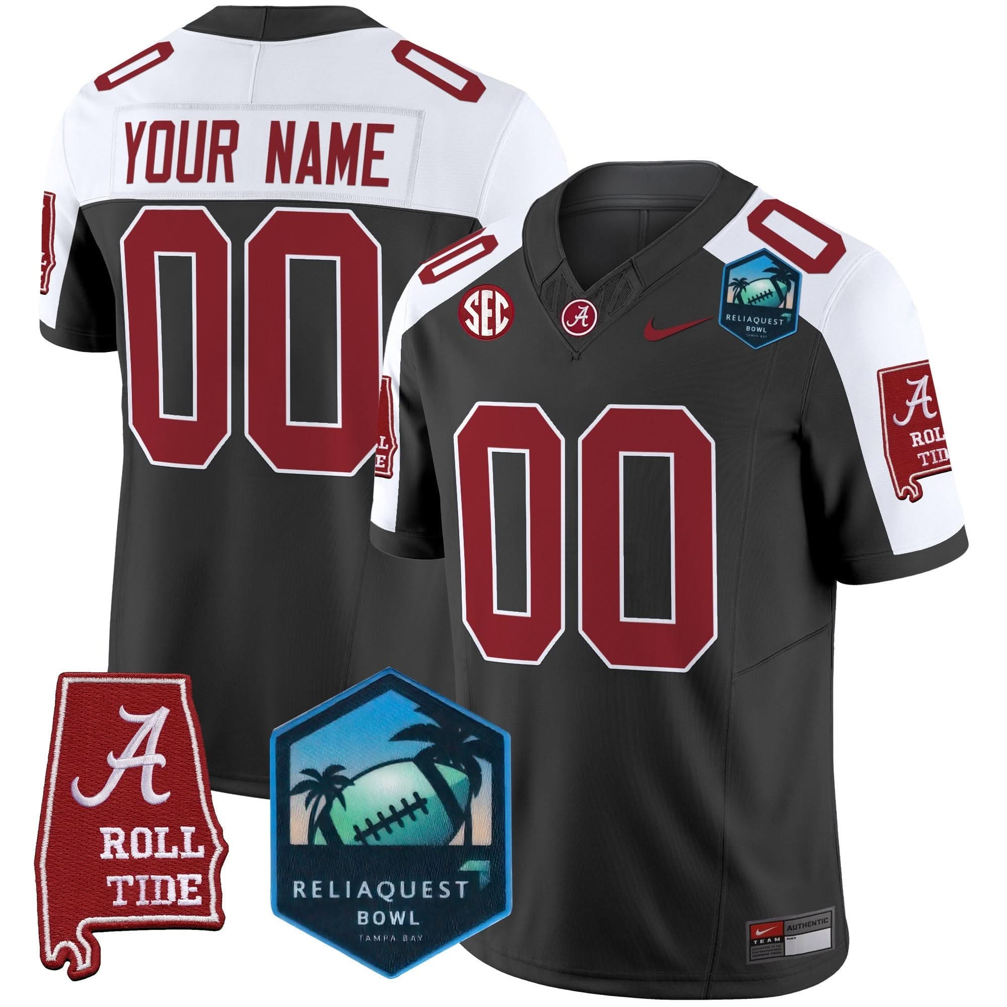 ACT 2025 ReliaQuest Bowl Patch Vapor Limited Custom Jersey