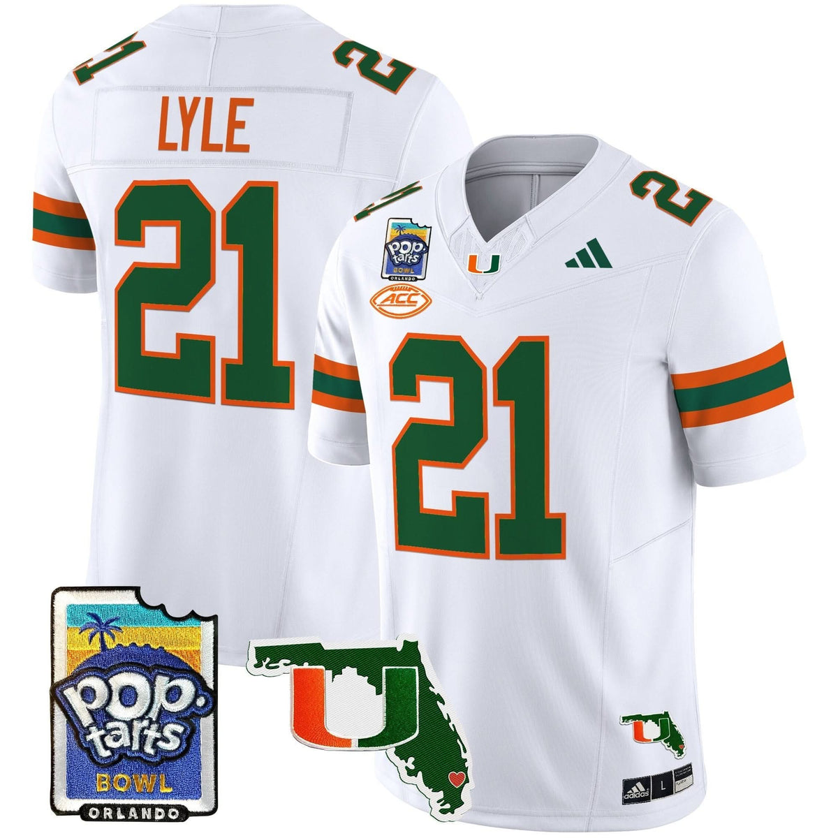 MH 2025 PopTarts Bowl Patch Vapor Limited Jersey
