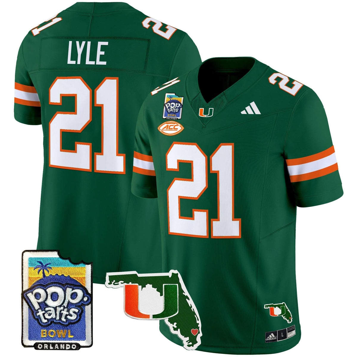 MH 2025 PopTarts Bowl Patch Vapor Limited Jersey
