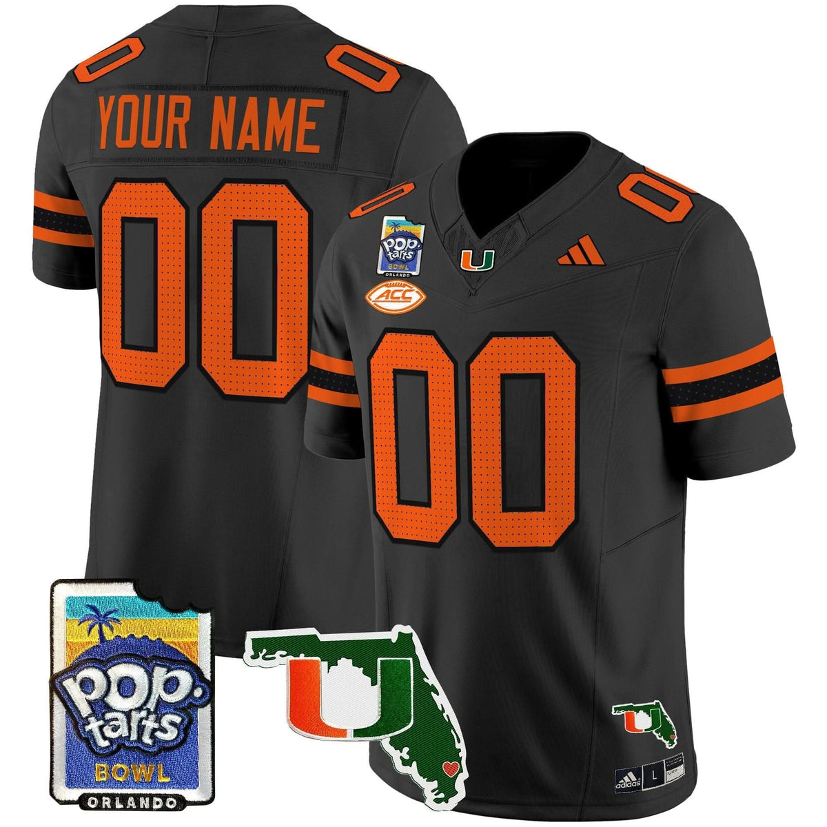 MH 2025 PopTarts Bowl Patch Vapor Limited Custom Jersey