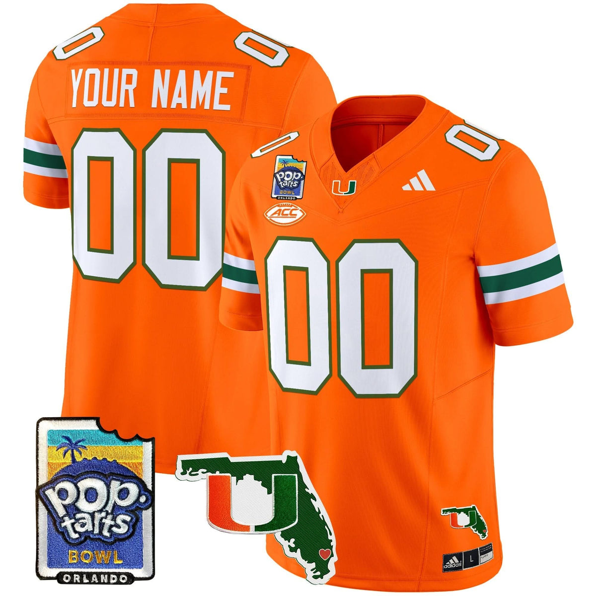 MH 2025 PopTarts Bowl Patch Vapor Limited Custom Jersey