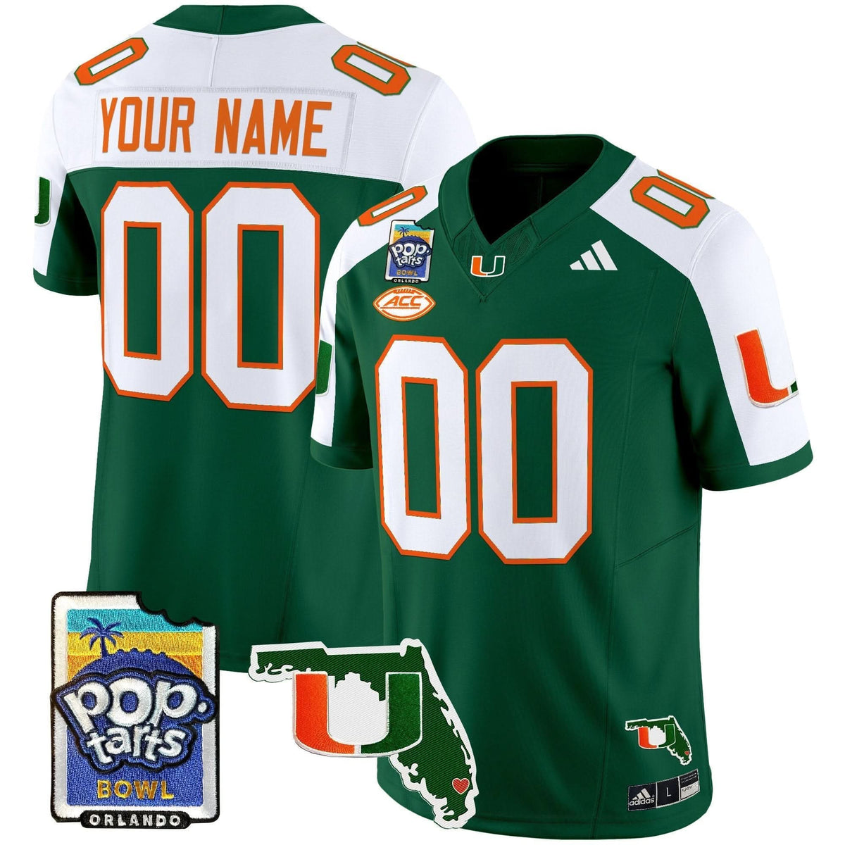 MH 2025 PopTarts Bowl Patch Vapor Limited Custom Jersey