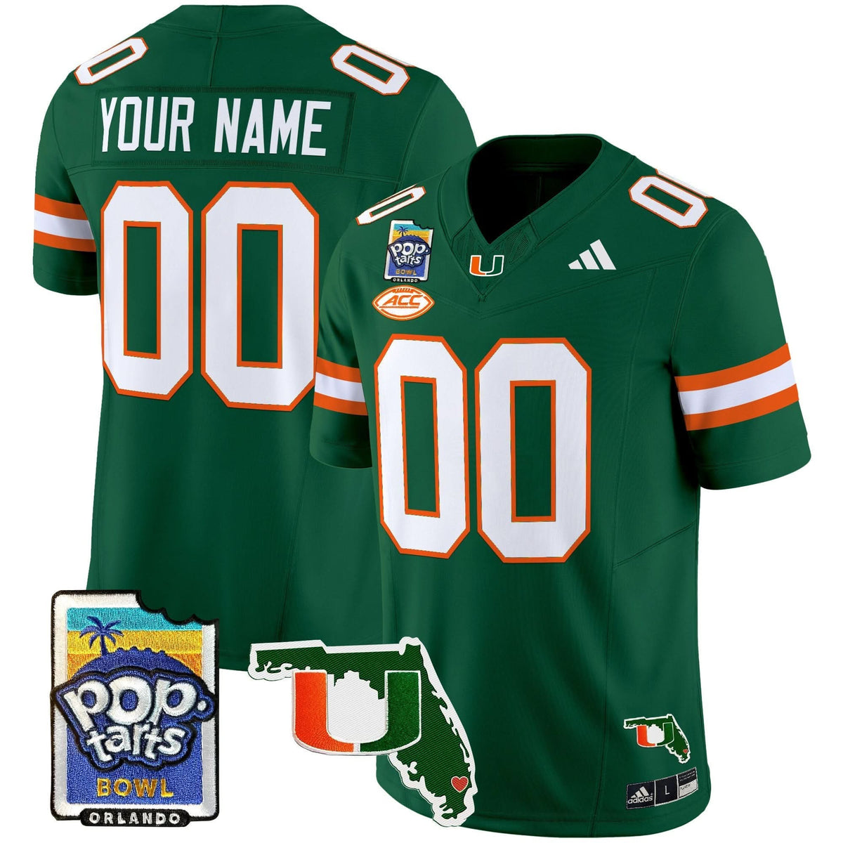 MH 2025 PopTarts Bowl Patch Vapor Limited Custom Jersey