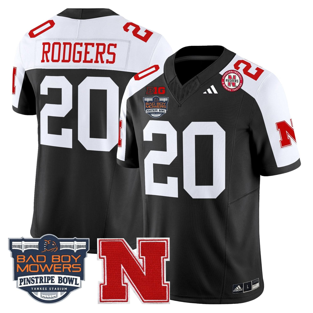 NC 2025 Pinstripe Bowl Patch Vapor Limited Jersey