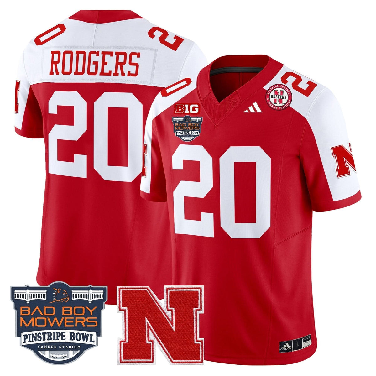 NC 2025 Pinstripe Bowl Patch Vapor Limited Jersey