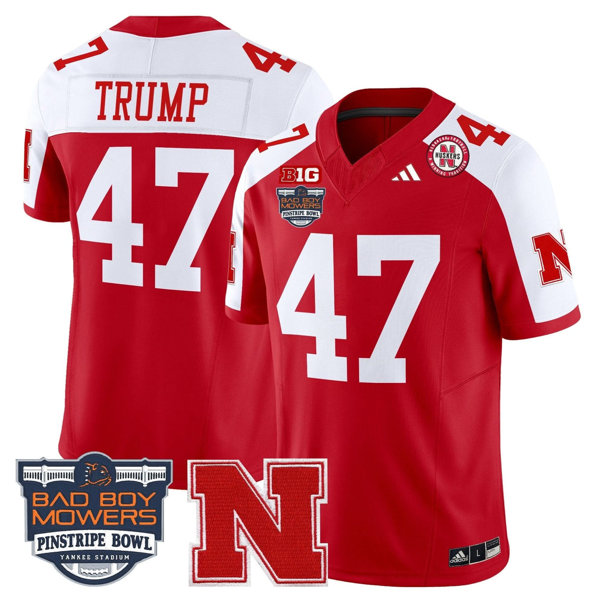 NC 2025 Pinstripe Bowl Patch Vapor Limited Jersey