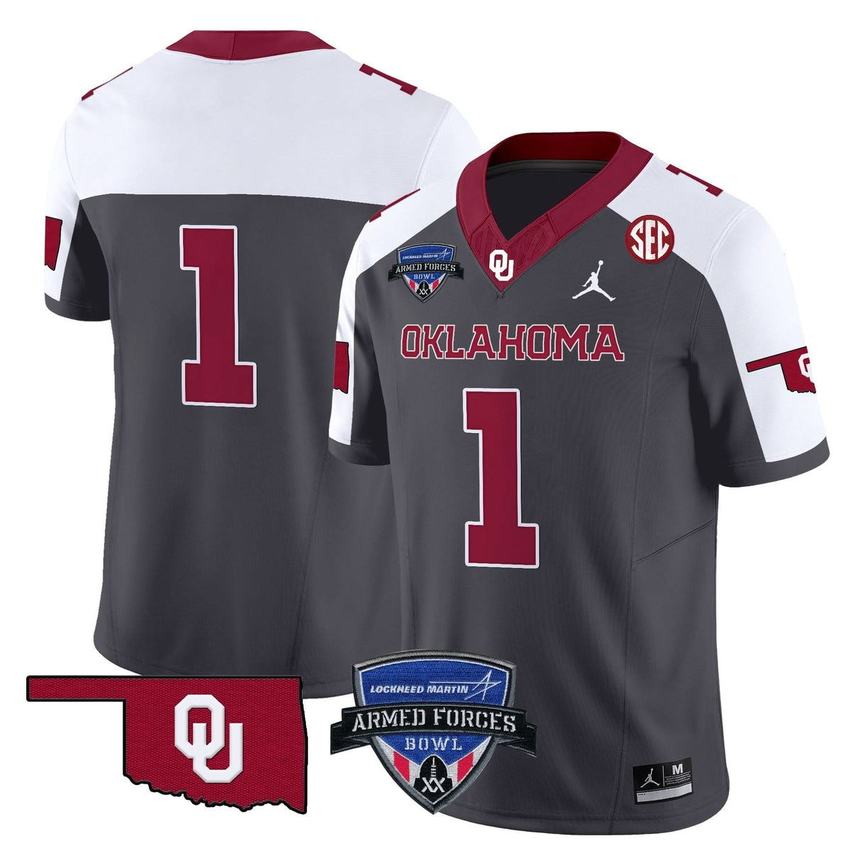 OS 2025 Armed Forces Bowl Patch Vapor Limited Jersey