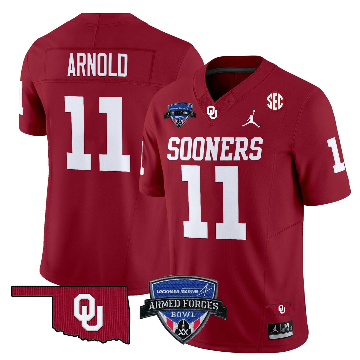 OS 2025 Armed Forces Bowl Patch Vapor Limited Jersey
