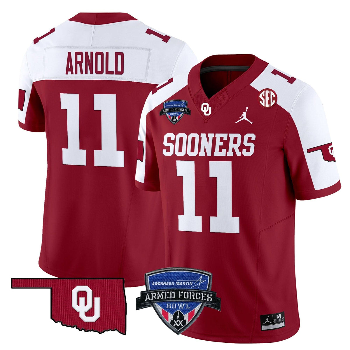 OS 2025 Armed Forces Bowl Patch Vapor Limited Jersey