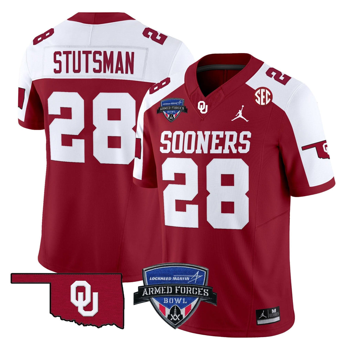 OS 2025 Armed Forces Bowl Patch Vapor Limited Jersey